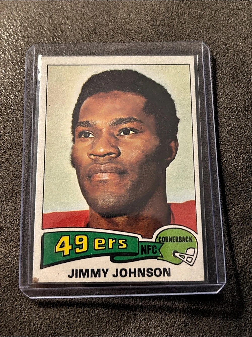 1975 Topps JIMMY JOHNSON #89 San Francisco 49ers HOF